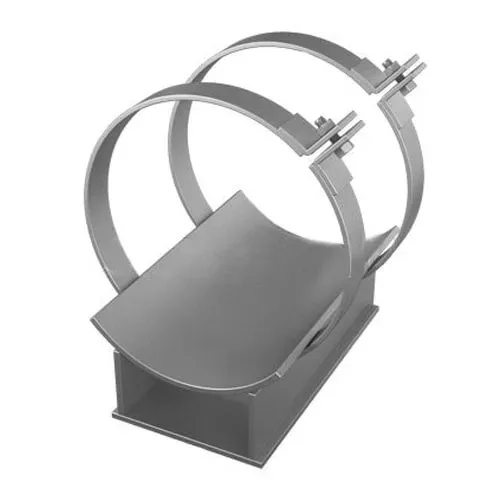 Скользящая подкладная опора для труб в ППУ 130x128x90 мм СПО Серия 1-487-1997.00.000